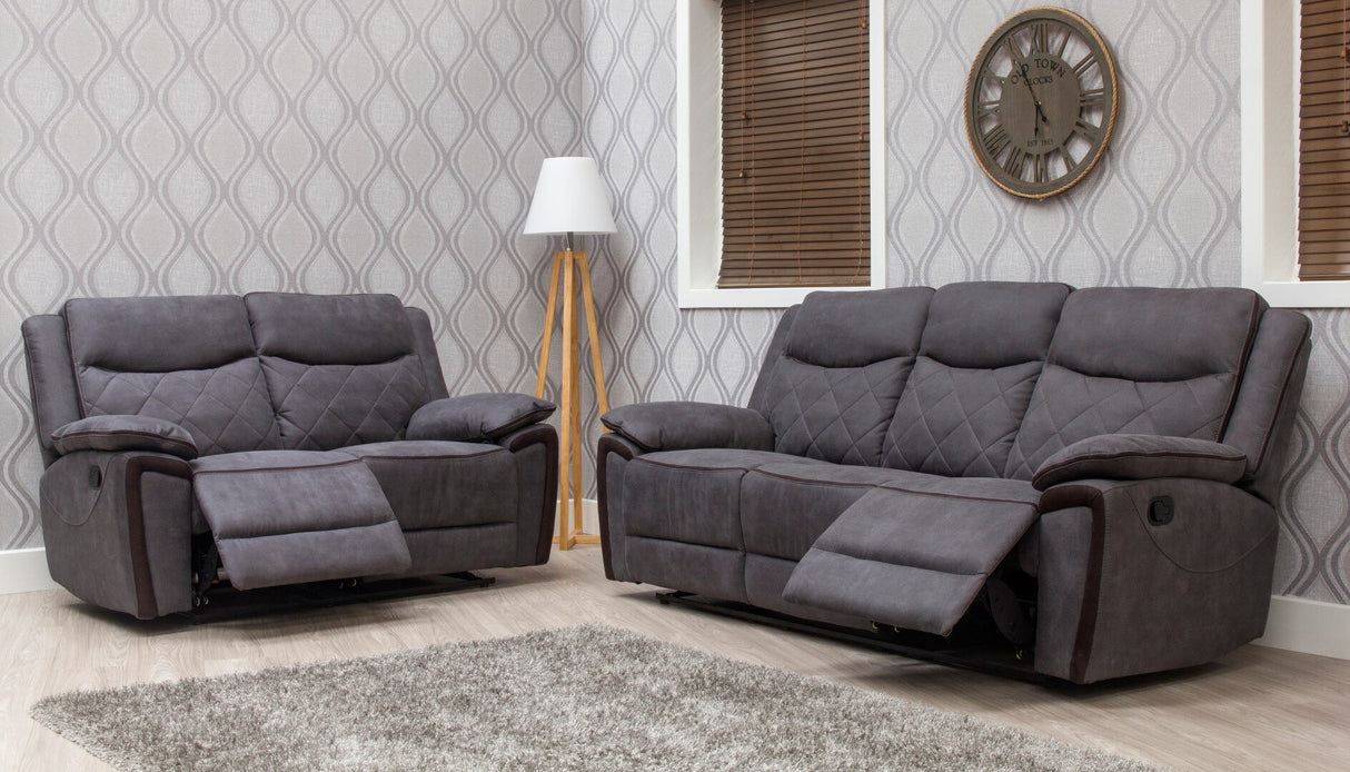 Lynx Fabric - Dark Grey