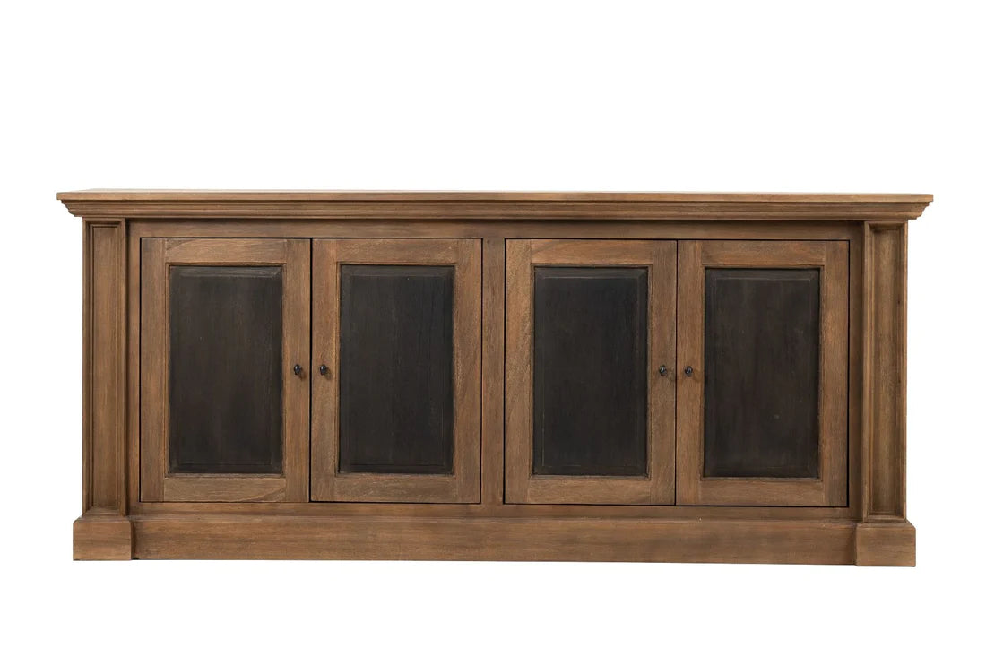 Harvard 4 Door Sideboard - Dark Bayur