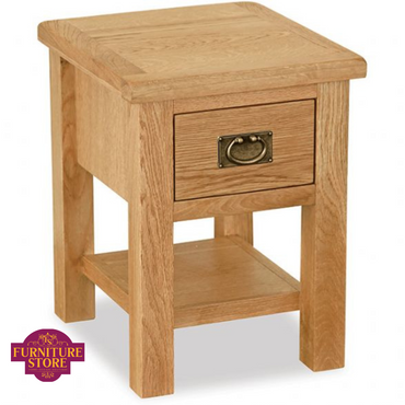 Salisbury Occasional Lamp Table With Drawer - Furniture Store NI