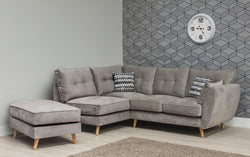 Marlo Fabric Sofa - Grey - Furniture Store NI