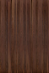 Slatwall Deep Walnut