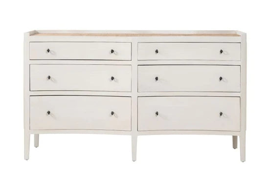 Jacob Chest of 6 Drawers - French Grey