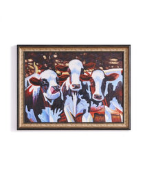 The Holstein Ladies Hand Painted Wall Art - Furniture Store NI
