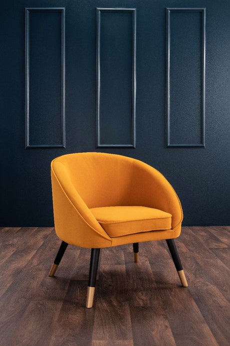 Oakley Tub Chair - Mustard - Furniture Store NI