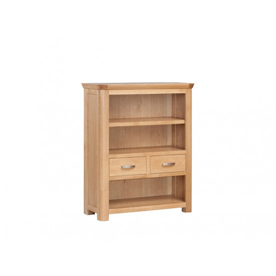 Treviso Oak Low Bookcase - Furniture Store NI