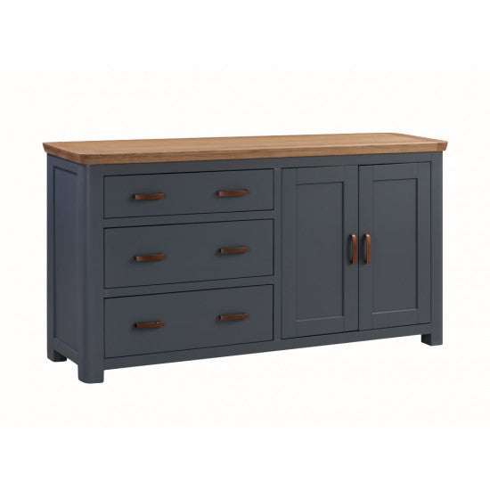 Treviso Midnight Blue Large Sideboard - Furniture Store NI
